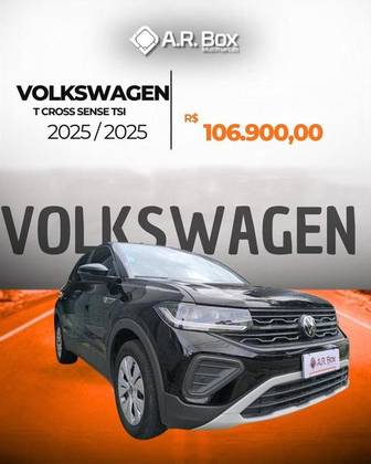 VOLKSWAGEN T-CROSS 1.0 200 TSI TOTAL FLEX SENSE AUTOMÁTICO